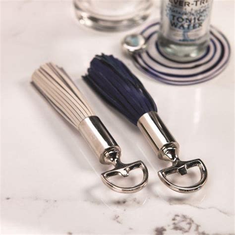 Zodax | Royal Leather Tassel Bottle Opener