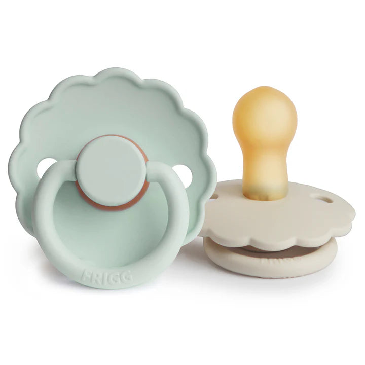 Mushie Frigg Daisy Natural Pacifier 2-Pack