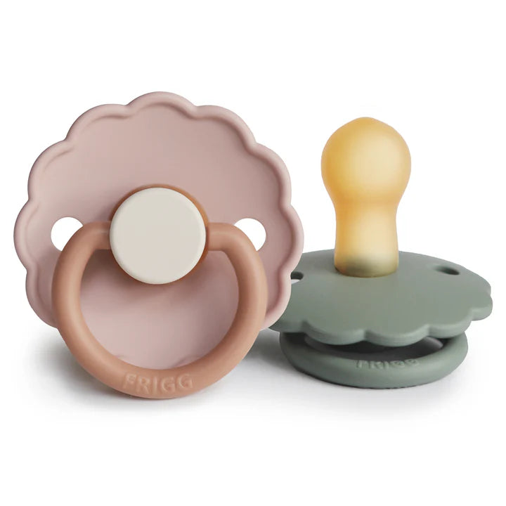 Mushie Frigg Daisy Natural Pacifier 2-Pack