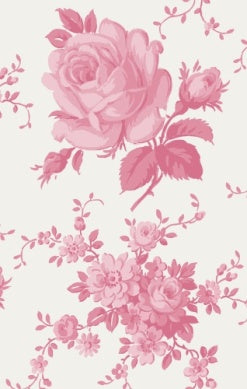 Angel Dear | Vintage Pink Roses Ruffle Longsleeve Bodysuit Dress