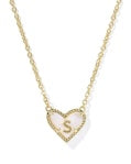 Kendra Scott | Heart Letter Pendant Necklace