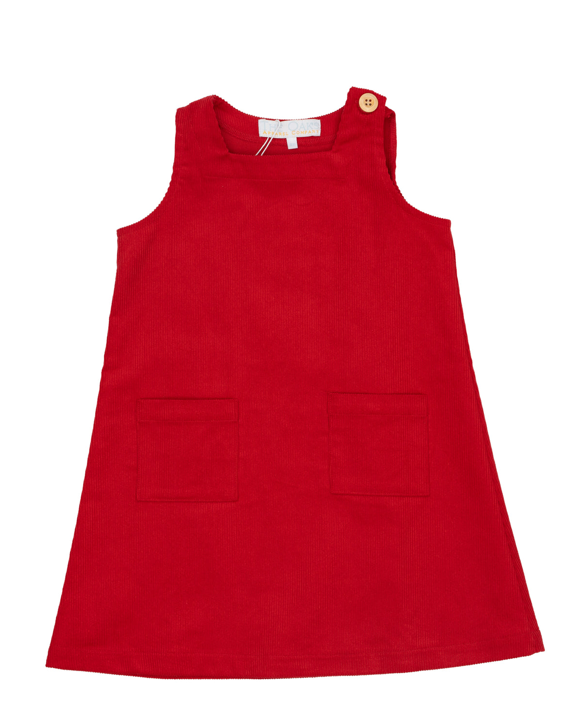 Jillian Red Corduroy Jumper