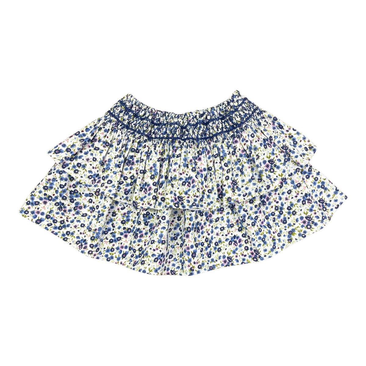Lily Posey Floral Smocked Skirt