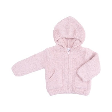 Angel Dear | Chenille Hooded Jacket Blush