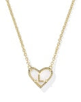 Kendra Scott | Heart Letter Pendant Necklace