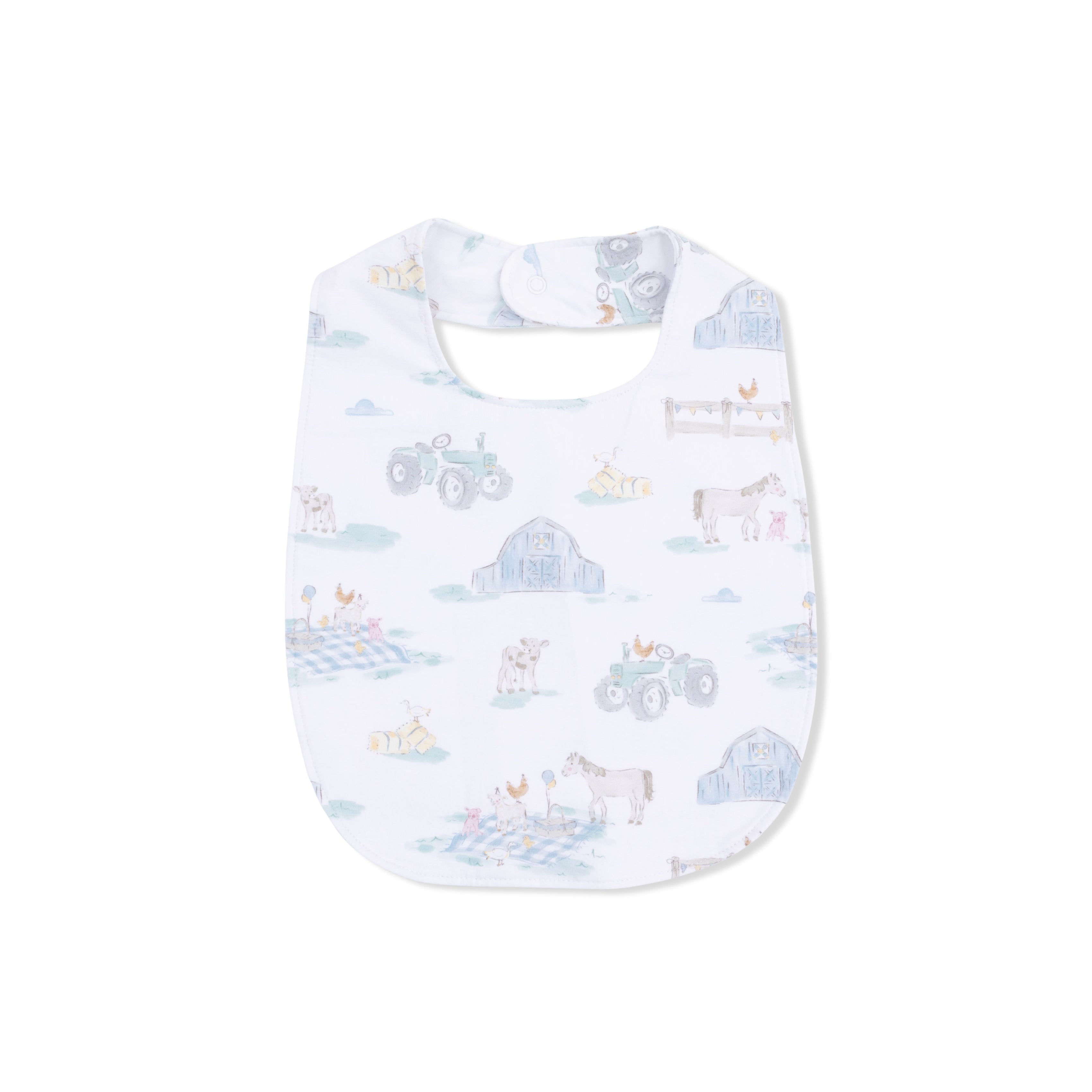 Angel Dear | Farm Animal Party Feeding Bib