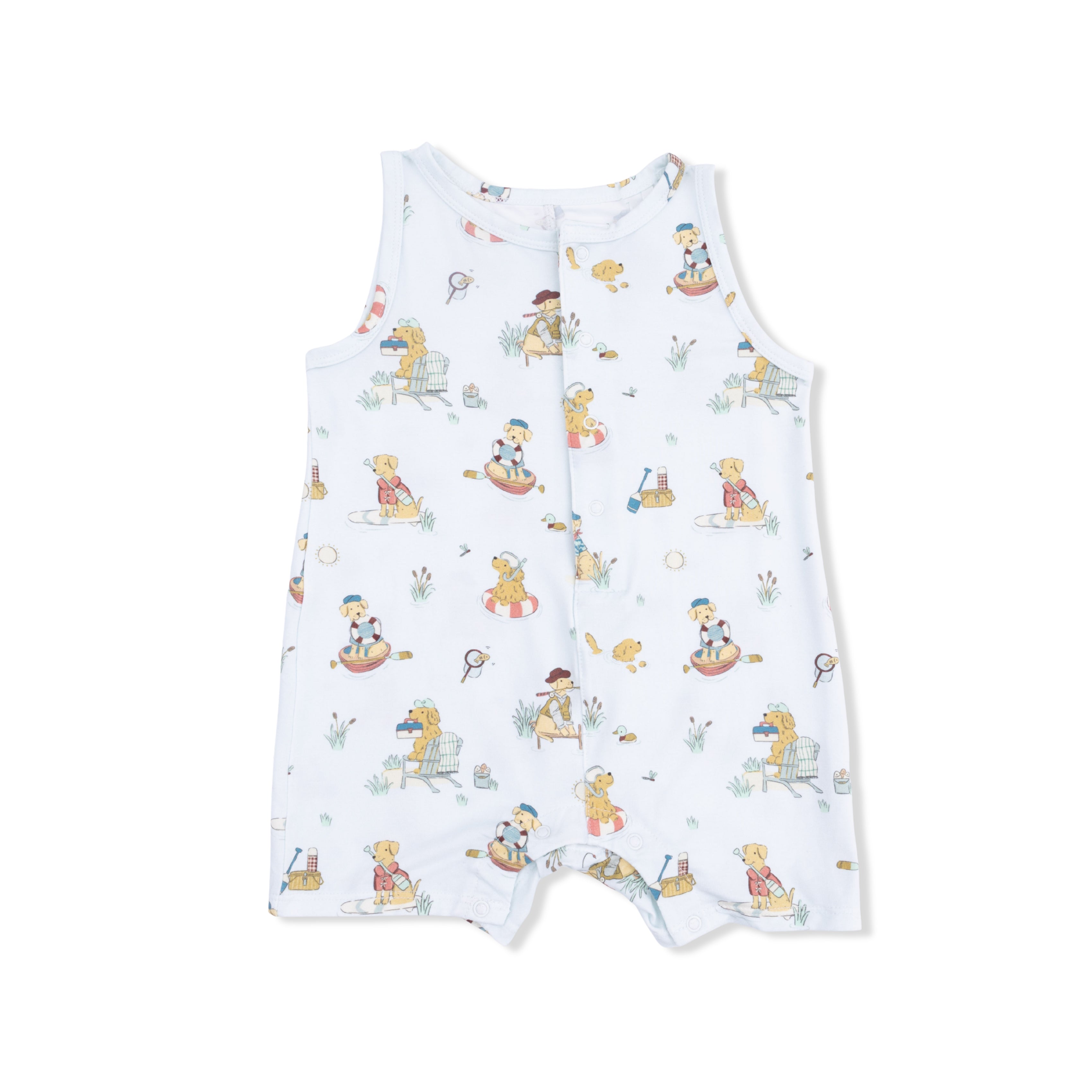 Angel Dear | Lake Buddy Dogs Sleeveless Shortie Romper