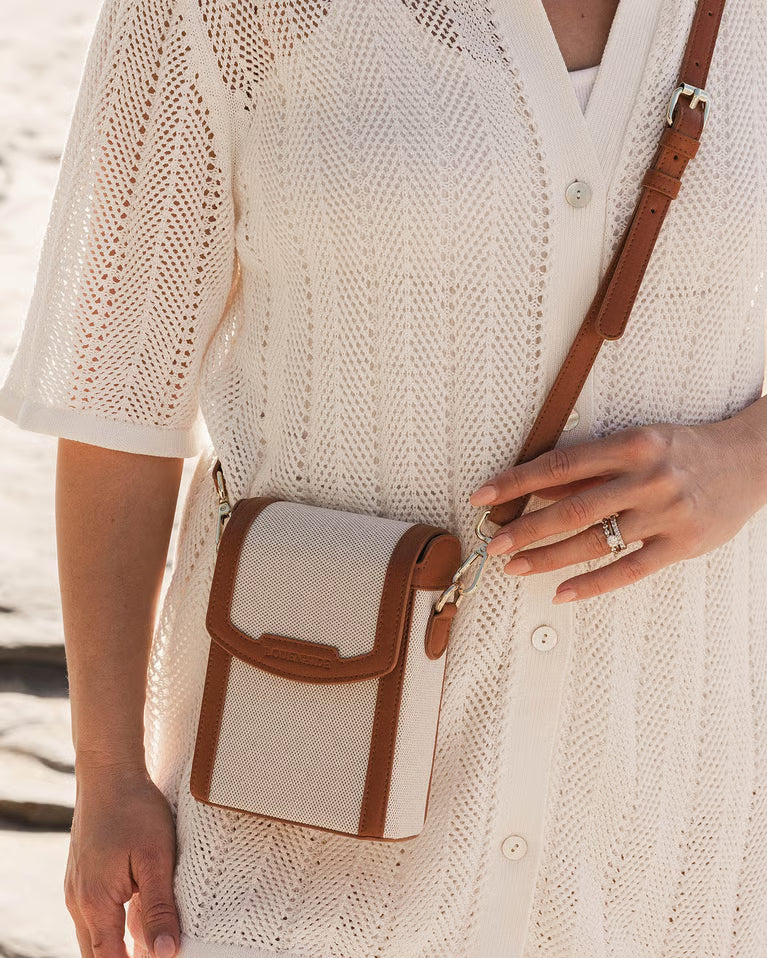 Yoko Canvas Phone Bag