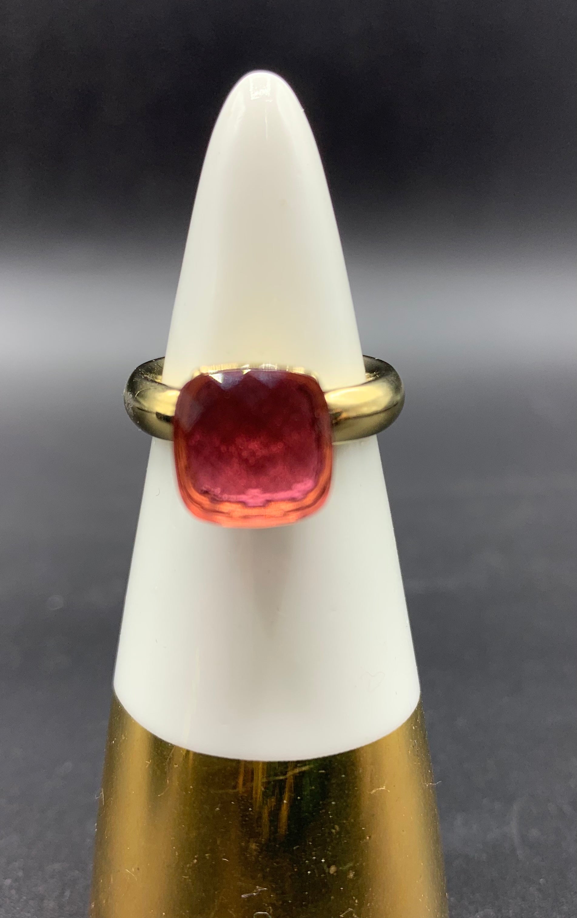 QUDO | FIRENZE Ring - Cherry Flower