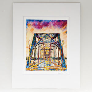 Adrienne Powell | Walnut Street Bridge Print