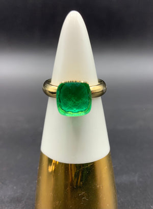 QUDO | FIRENZE Ring - Smaragd