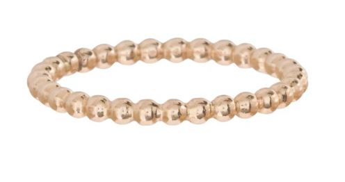 eNewton | Classic Gold 2mm Bead Ring