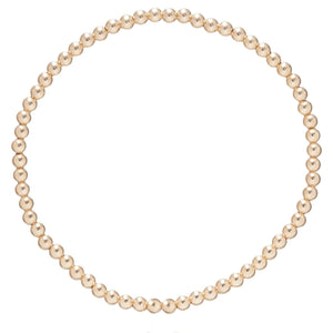 eNewton extends | Classic Gold 3mm Bead Bracelet