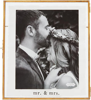 MudPie | Mr. & Mrs. Glass Frame