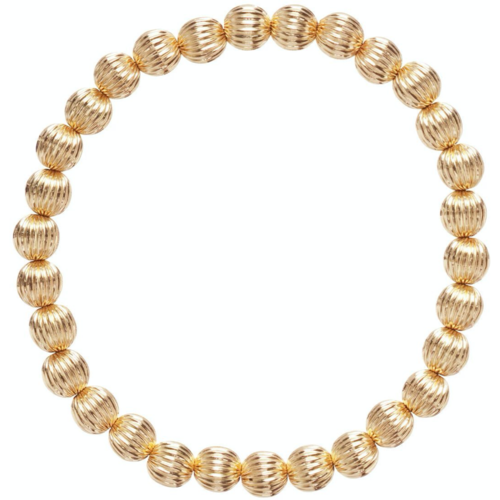 eNewton | Dignity Gold 6mm Bead Bracelet