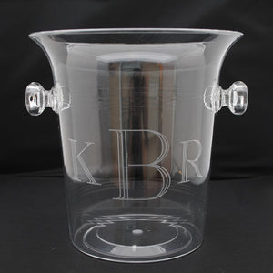 Acrylic Ice Bucket / Champagne Cooler - 3.5 Quart