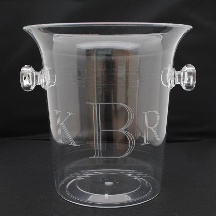 Acrylic Ice Bucket / Champagne Cooler - 3.5 Quart
