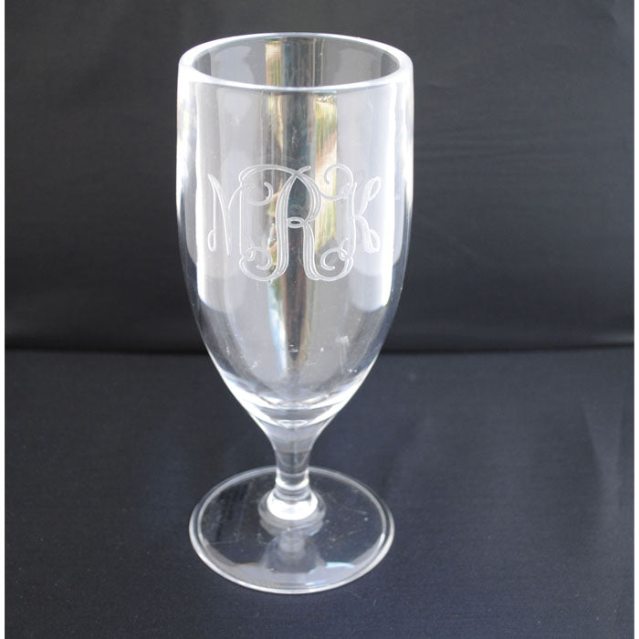 Acrylic Footed Water Glass Set - 14 oz