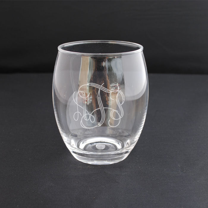 Acrylic Stemless Wine Glass Single