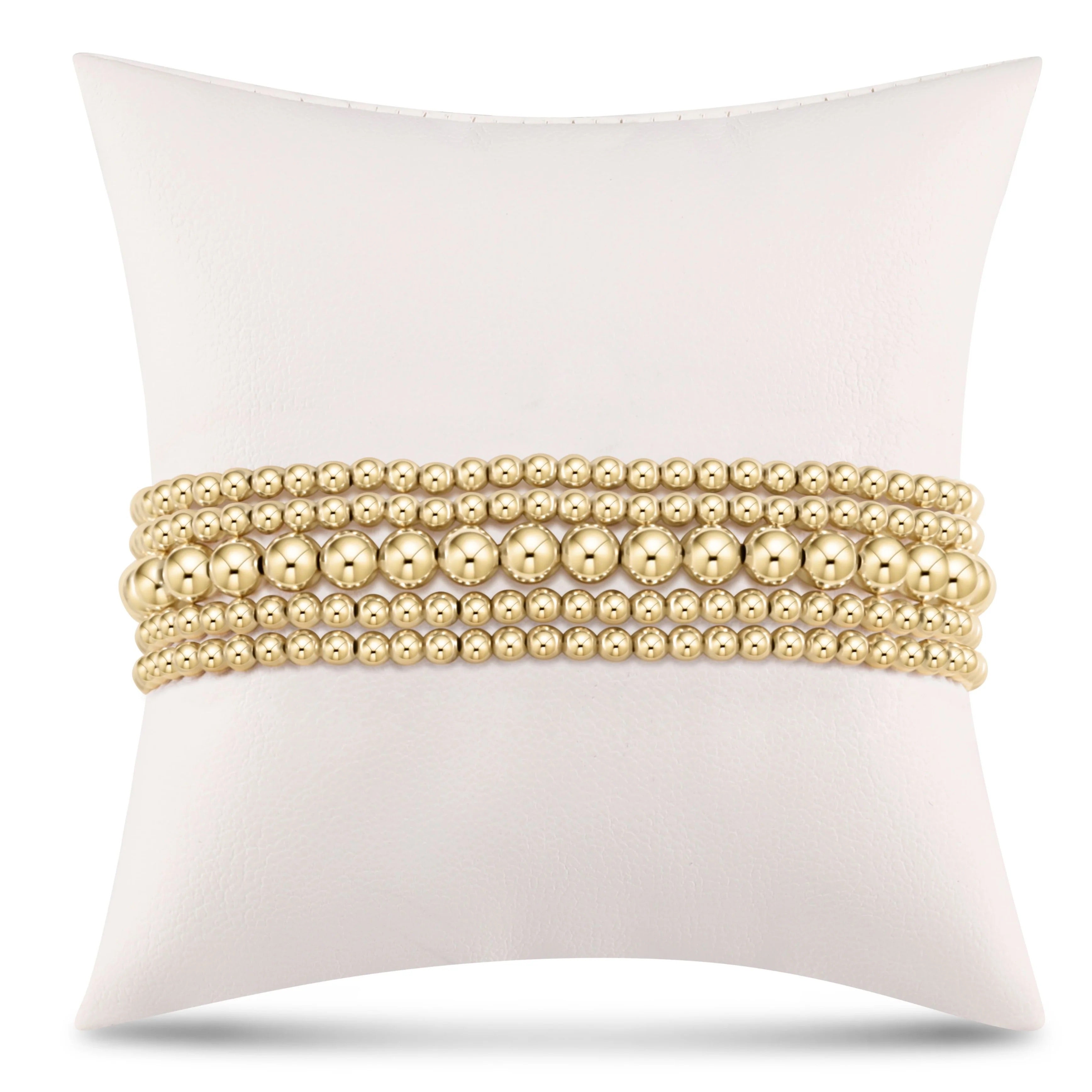 eNewton | Simply Classic Gold Stack - 6mm