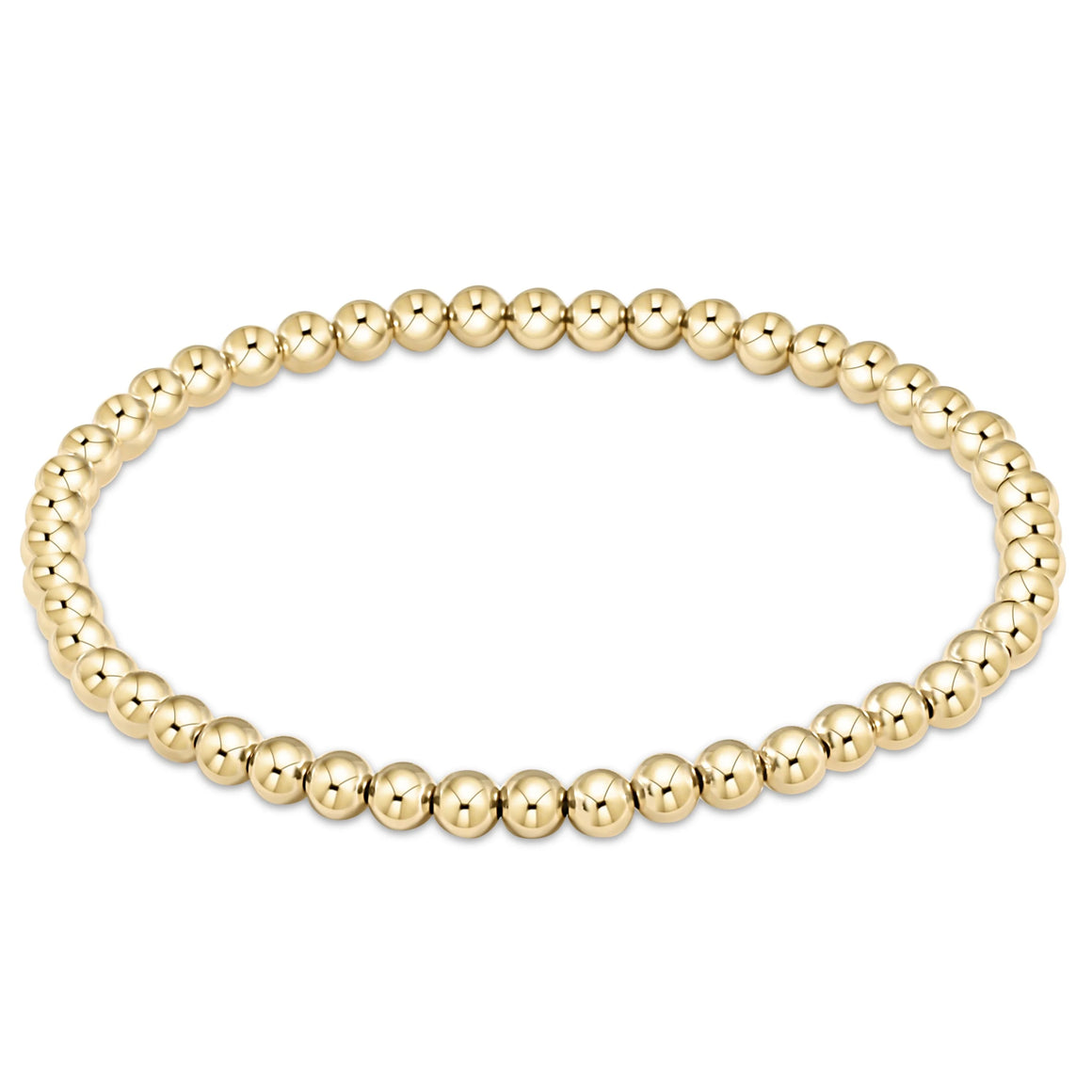 eNewton extends | Classic Gold 4mm Bead Bracelet