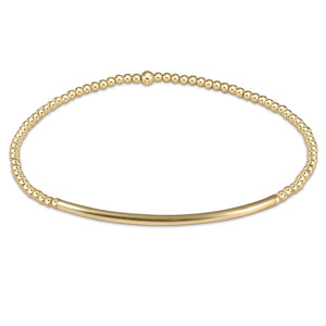 egirl | Classic Gold 2mm Bead Bracelet - Bliss Bar