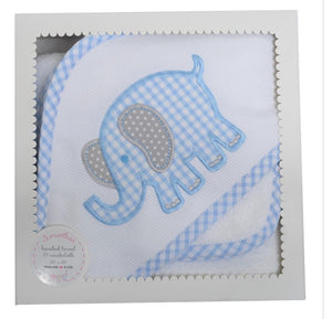 3 Marthas | Elephant Boxed Hooded Towel Set