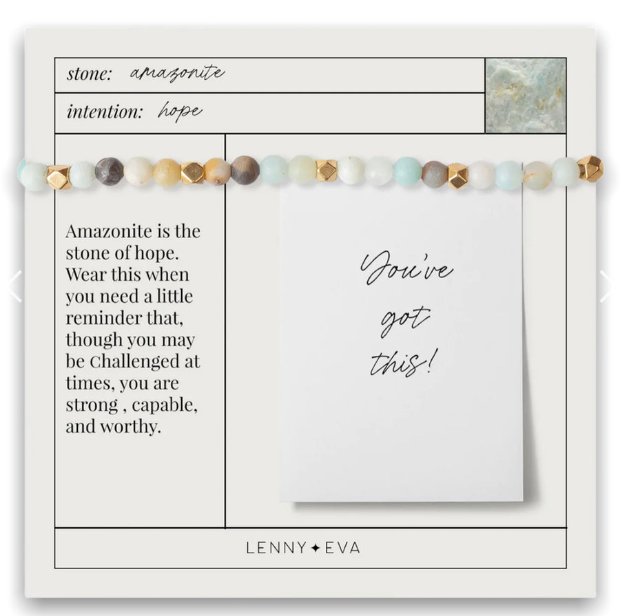 Lenny & Eva | Amazonite Gemstone Bracelets