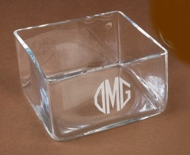 Personalized Crystal Beverage Napkin Holder