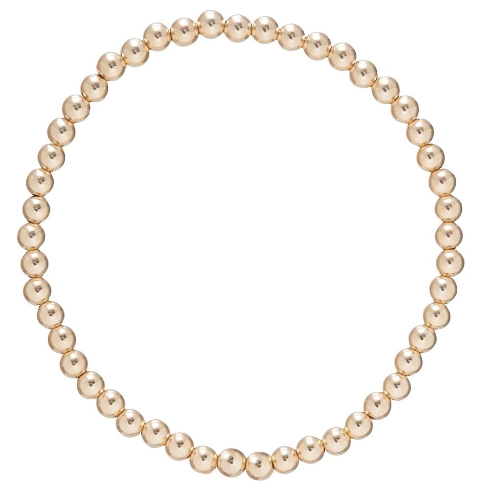 eNewton extends | Newton Classic Gold 6mm Bead Bracelet