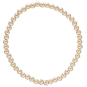 eNewton | Classic Gold 4mm Bead Bracelet