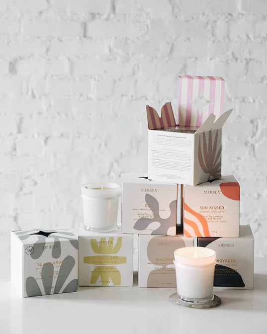 MERSEA | Saltaire Boxed Candle & Coaster