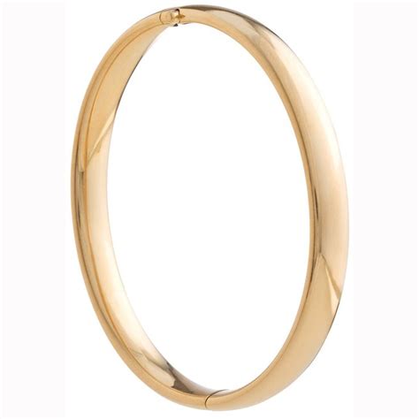 Cherish Gold Bangle Bracelet - Medium
