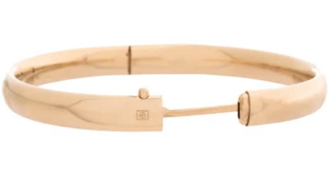 eNewton | Cherish Gold Bangle Bracelet - Medium