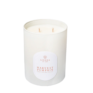 Linnea & Co. | Harvest Pumpkin Large 2 Wick Candle