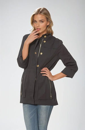Ciao Milano | Black Tess Anorak Jacket