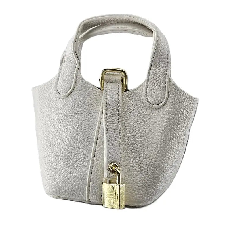 Bucket Purse w/ Lock