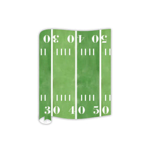 Hand Painted Football Field Table Runner