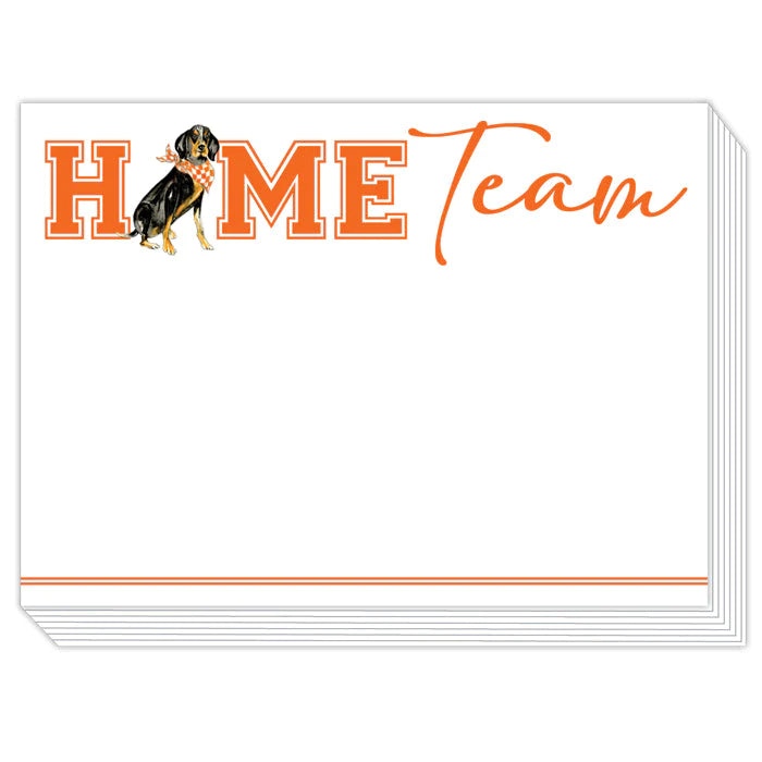 Rosanne Beck Home Team Coonhound Slab Note Pad