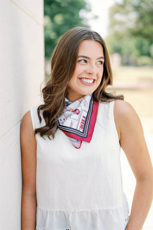 Alabama Silk Scarf