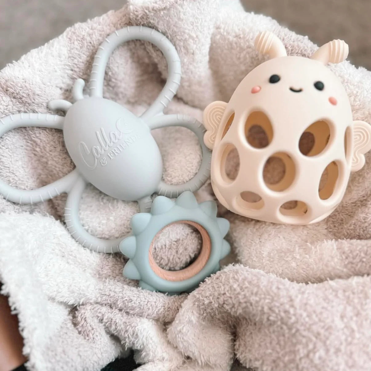 Garden Party Butterfly Rattle Teether