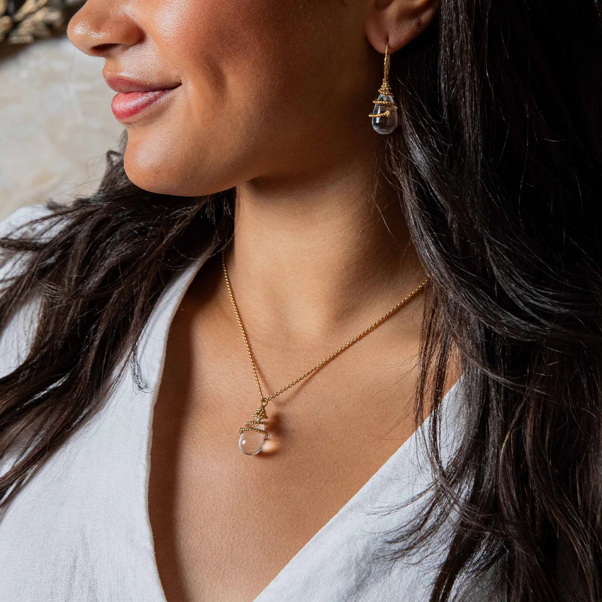 Capucine de Wulf | Lily Drop Earrings