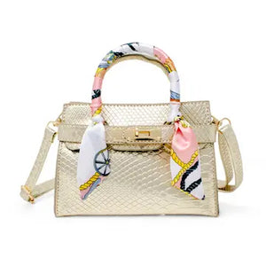 Crocodile Scarf Handbag