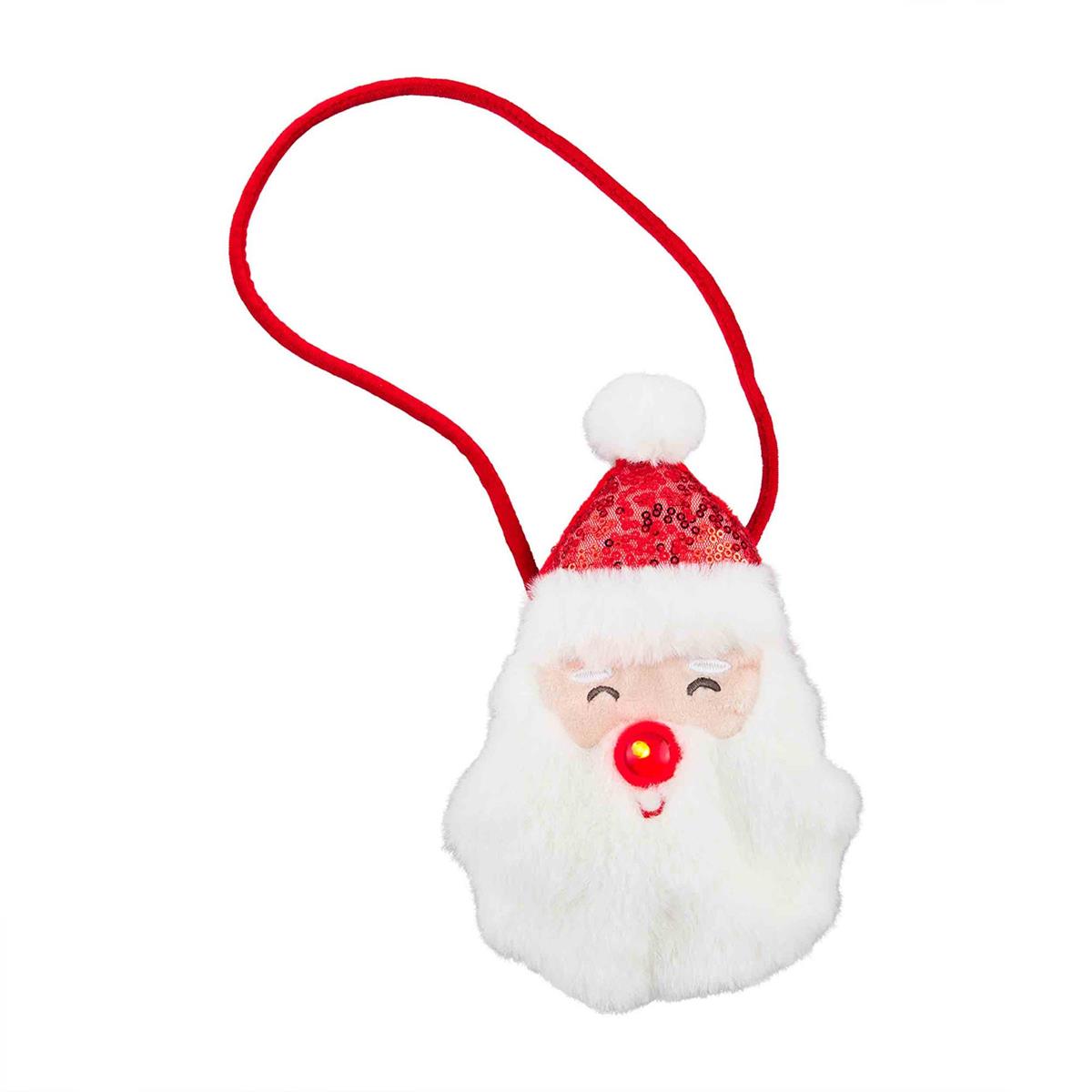 Santa Purse/christmas Purse/santa Crossbody Bag/holiday Purse/handbag,snowflake  Gold Sparkle/vintage Santa/waving Santa/christmas in July - Etsy