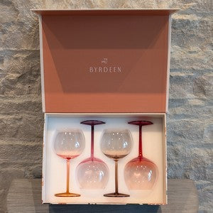 Autumn Balloon Glass Set of 4