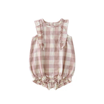 PEHR | Iris Checkmate Flutter One-Piece
