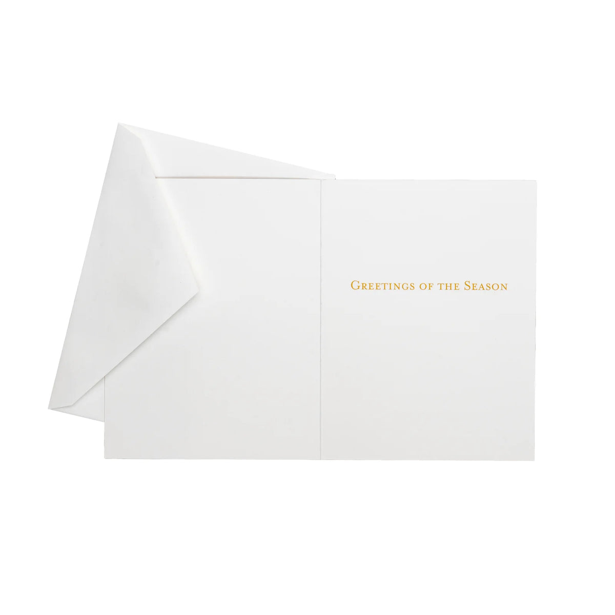 Reindeer Tartan Foil Classic Boxed Christmas Cards