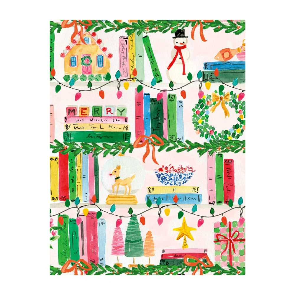 Christmas Shelfie Personalized Christmas Cards