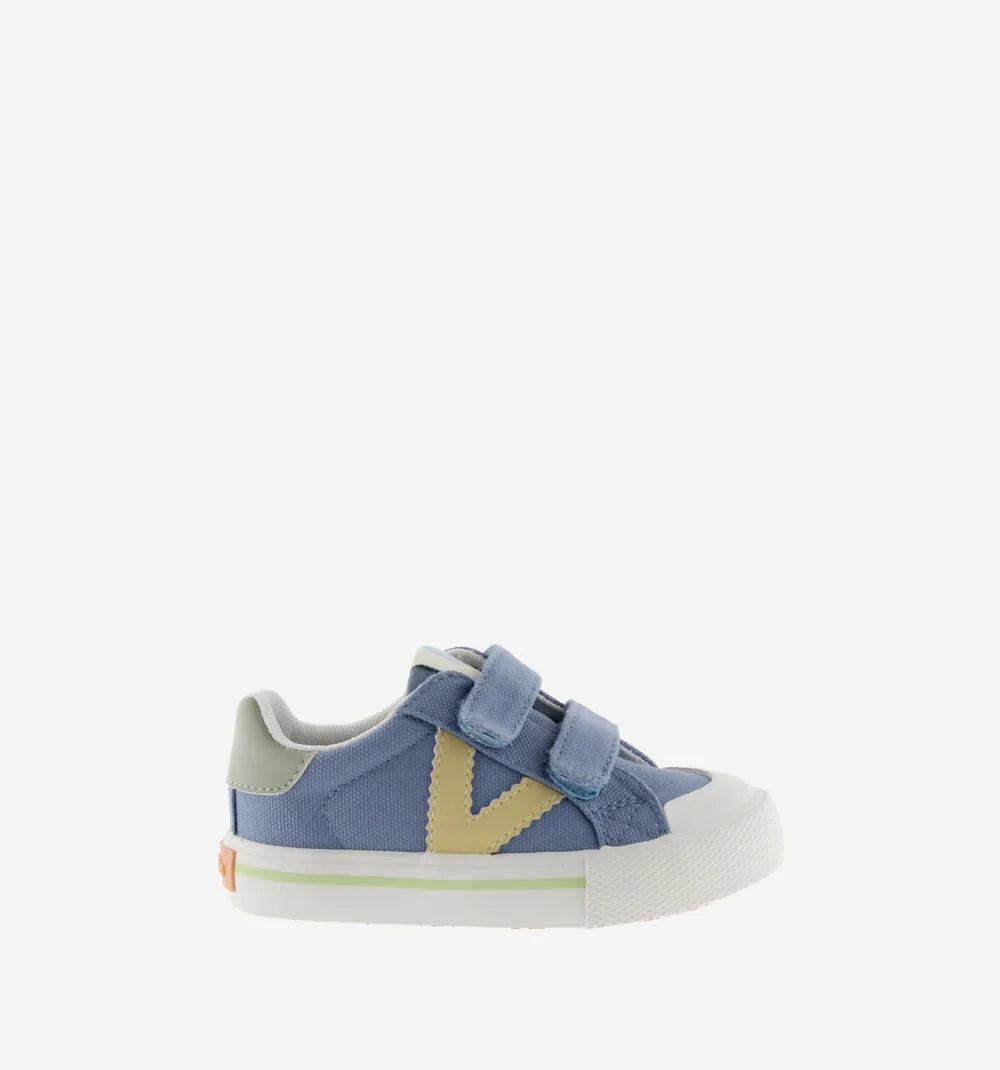 VICTORIA | Tribu Canvas Straps Canvas Sneaker Jeans