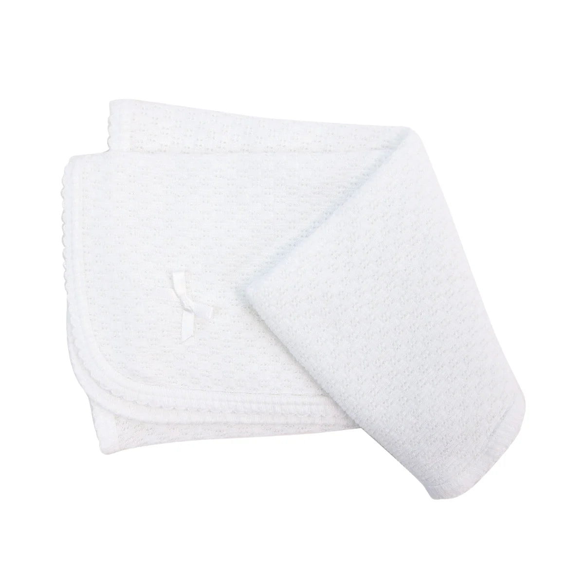 Patyknit Swaddle Blanket with Bow